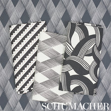 Load image into Gallery viewer, SCHUMACHER MARTINGALE FABRIC 178031 / CARBON