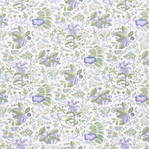 Schumacher Pomegranate Botanical Fabric 178120 / Purple