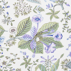Schumacher Pomegranate Botanical Fabric 178120 / Purple