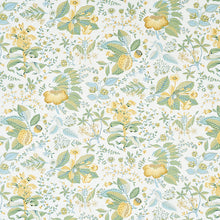 Load image into Gallery viewer, Schumacher Pomegranate Botanical Fabric 178123 / Citron