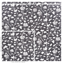 Load image into Gallery viewer, SCHUMACHER PENNICK CHINTZ FABRIC 178541 / BLACK