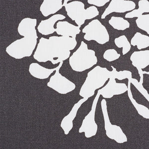 SCHUMACHER PENNICK CHINTZ FABRIC 178541 / BLACK