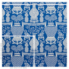Load image into Gallery viewer, SCHUMACHER HELLENE FABRIC 178550 / BLUE