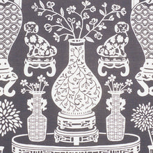Load image into Gallery viewer, SCHUMACHER HELLENE FABRIC 178552 / BLACK