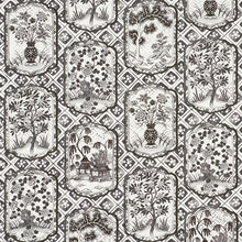 Load image into Gallery viewer, SCHUMACHER TING TING FABRIC 178570 / BLACK