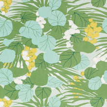 Load image into Gallery viewer, SCHUMACHER SEA GRAPES FABRIC 178630 / PALM