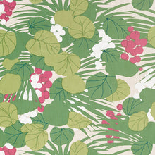 Load image into Gallery viewer, SCHUMACHER SEA GRAPES FABRIC 178631 / TROPICAL
