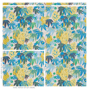 SCHUMACHER DEL LUNGO FABRIC 178641 / CITRON