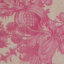 Load image into Gallery viewer, SCHUMACHER SAN CRISTOBAL TOILE FABRIC 178730 / MAGENTA