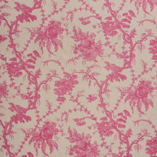 Load image into Gallery viewer, SCHUMACHER SAN CRISTOBAL TOILE FABRIC 178730 / MAGENTA