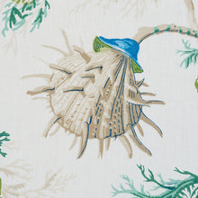 Load image into Gallery viewer, SCHUMACHER DEL TESORO FABRIC 178760 / BLUE &amp; GREEN
