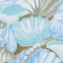 Load image into Gallery viewer, SCHUMACHER BEDOLINA CHINTZ FABRIC 178780 / BLUE &amp; GREY