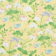 Load image into Gallery viewer, Schumacher Lotus Garden Fabric 179040 / Yellow