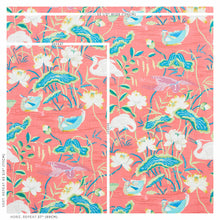 Load image into Gallery viewer, Schumacher Lotus Garden Fabric 179041 / Red