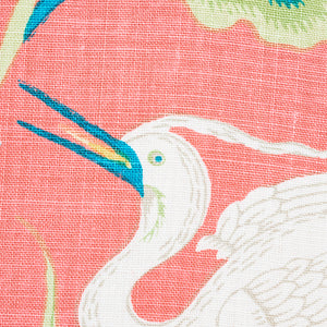 Schumacher Lotus Garden Fabric 179041 / Red