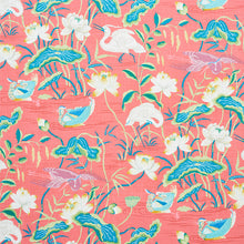 Load image into Gallery viewer, Schumacher Lotus Garden Fabric 179041 / Red