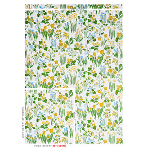 SCHUMACHER CARLY FABRIC 179081 / SKY