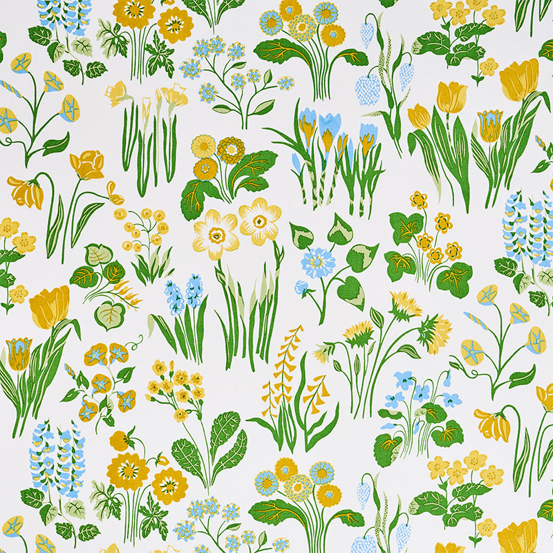 SCHUMACHER CARLY FABRIC 179081 / SKY