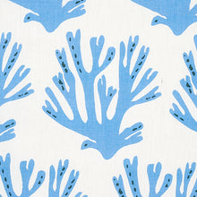 Load image into Gallery viewer, Schumacher Coral Fabric 179100 / Blue