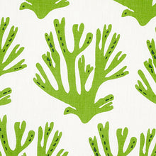 Load image into Gallery viewer, Schumacher Coral Fabric 179101 / Green
