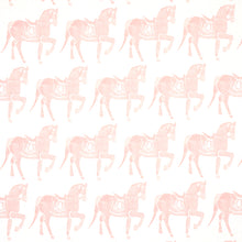 Load image into Gallery viewer, Schumacher Marwari Horse Fabric 179132 / Pink