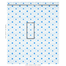 Load image into Gallery viewer, Schumacher Spot &amp; Star Fabric 179160 / Blue