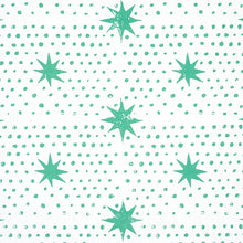 Load image into Gallery viewer, Schumacher Spot &amp; Star Fabric 179161 / Sea Glass