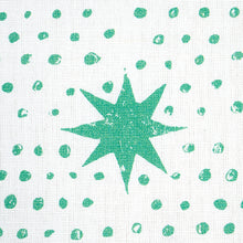 Load image into Gallery viewer, Schumacher Spot &amp; Star Fabric 179161 / Sea Glass