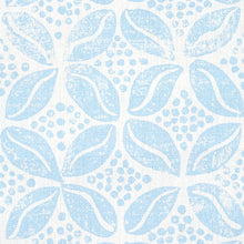 Load image into Gallery viewer, Schumacher Coffee Bean Fabric 179201 / Sky