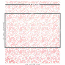 Load image into Gallery viewer, Schumacher Bird &amp; Bee Fabric 179210 / Pink