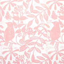 Load image into Gallery viewer, Schumacher Bird &amp; Bee Fabric 179210 / Pink
