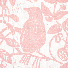 Load image into Gallery viewer, Schumacher Bird &amp; Bee Fabric 179210 / Pink