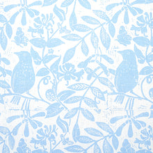 Load image into Gallery viewer, Schumacher Bird &amp; Bee Fabric 179212 / Sky