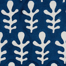 Load image into Gallery viewer, SCHUMACHER BAGRU FABRIC 179241 / DARK BLUE