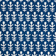 Load image into Gallery viewer, SCHUMACHER BAGRU FABRIC 179241 / DARK BLUE
