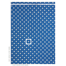 Load image into Gallery viewer, SCHUMACHER STARS FABRIC 179260 / BLUE