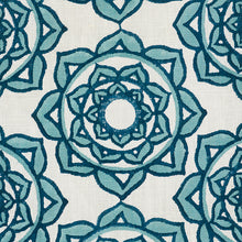 Load image into Gallery viewer, SCHUMACHER ROSE FABRIC 179290 / BLUE