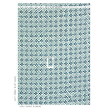 Load image into Gallery viewer, SCHUMACHER PATTEE FABRIC 179301 / BLUE