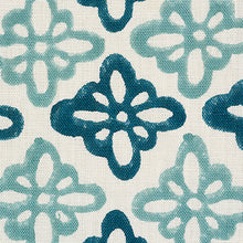 Load image into Gallery viewer, SCHUMACHER PATTEE FABRIC 179301 / BLUE