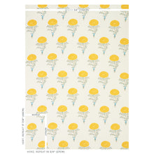 Load image into Gallery viewer, SCHUMACHER MARIGOLD FABRIC 179320 / YELLOW