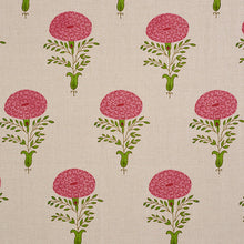 Load image into Gallery viewer, SCHUMACHER MARIGOLD FABRIC 179321 / PINK