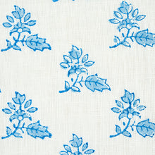 Load image into Gallery viewer, Schumacher Torbay Hand Blocked Print Fabric 179331 / Blue