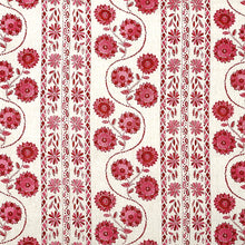 Load image into Gallery viewer, Schumacher Zinnia Handmade Print Fabric 179341 / Pink