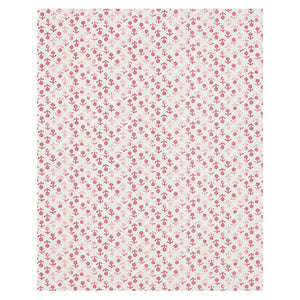 Schumacher Beatriz Hand Blocked Print Fabric 179350 / Pink