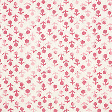Load image into Gallery viewer, Schumacher Beatriz Hand Blocked Print Fabric 179350 / Pink