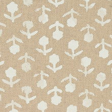 Load image into Gallery viewer, Schumacher Beatriz Hand Blocked Print Fabric 179352 / Natural