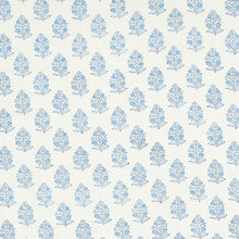 Load image into Gallery viewer, Schumacher Aditi Hand Blocked Print Fabric 179360 / Blue