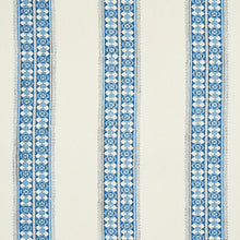 Load image into Gallery viewer, Schumacher Amira Hand Blocked Print Fabric 179371 / Indigo