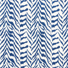 Load image into Gallery viewer, Schumacher Quincy Hand Print Fabric 179412 / Blue