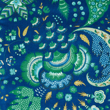 Load image into Gallery viewer, Schumacher Majorelle Velvet Fabric 179420 / Blue